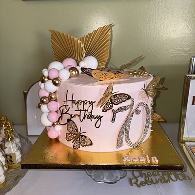 10 Inch Round Fabulous Cake