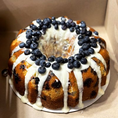 Blueberry Pound Cake Bundt