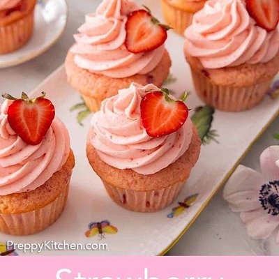 Strawberry Cupcakes 