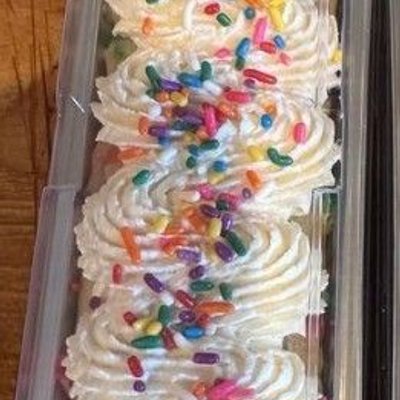 Birthday Mini Loaf Pan Cake 