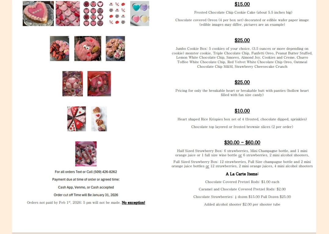 Valentines Orders