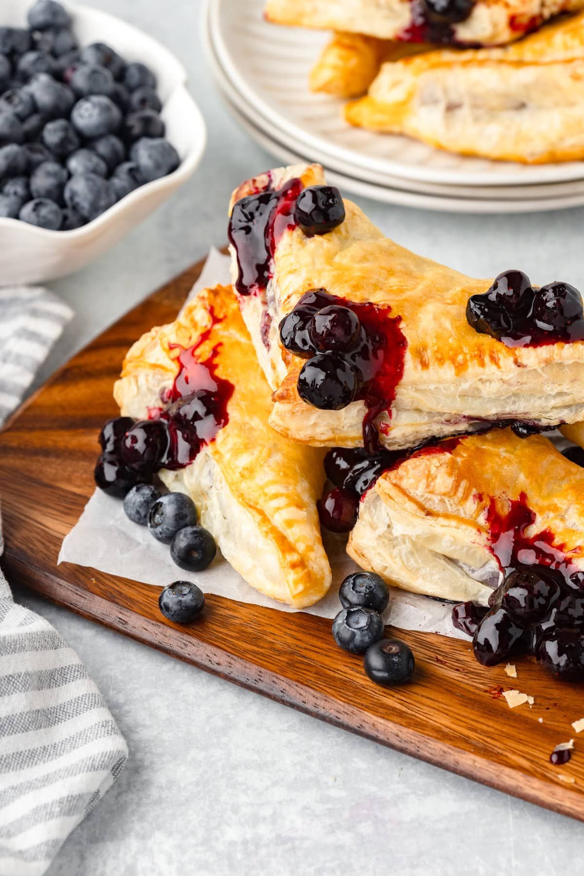 Sourdough Blueberry Turnovers 4ct