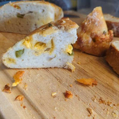 Jalapeno-Cheddar Boule