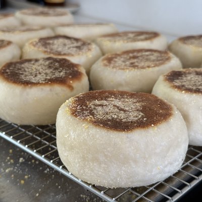 Sourdough English Muffins (6)
