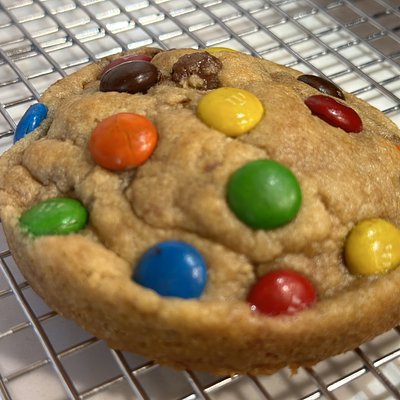 M&Ms Surprise Cookie
