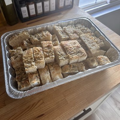 Party Size Garlic Bread Focaccia 