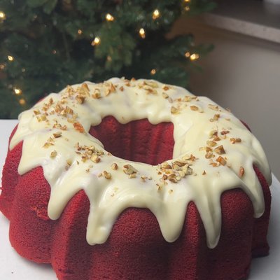 Red Velvet Pound Cake