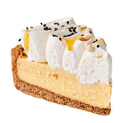 Passion Fruit Pie Slice