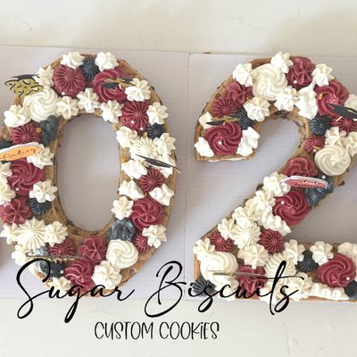 Decorated Cookie Cake 