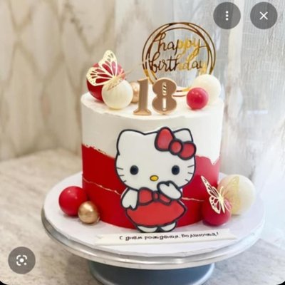 Hello Kitty Cake