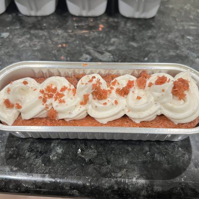 Red Velvet Mini Loaf Cakes 
