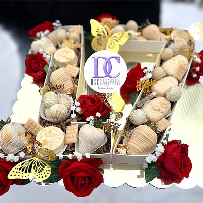 Letter/number Treat Box 