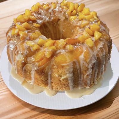 Peach Pound Cake
