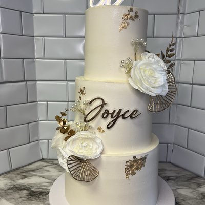 6/8/10 Inch Tiered Cake 