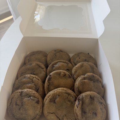 Monster Brown Butter Chocolate Chip Cookies