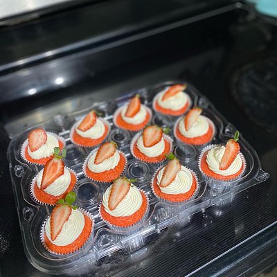 Strawberry Shortcake Cupcakes 