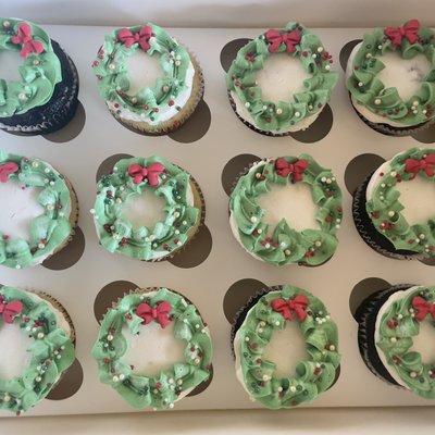 Christmas Cupcake 