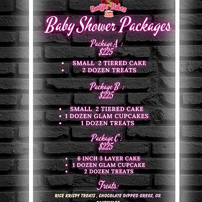 Baby Shower Package 