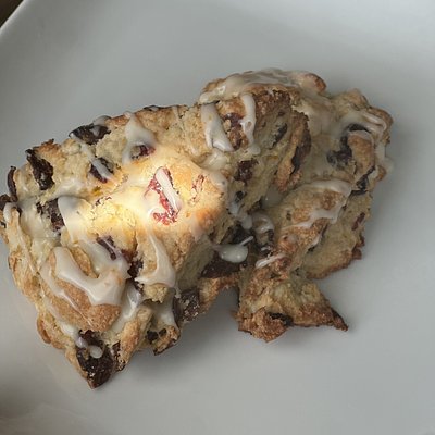 Cranberry Orange Scones 