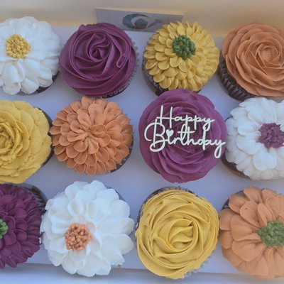 Floral Cupcakes