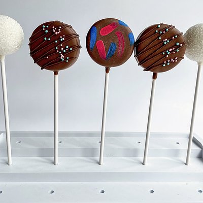 Gender Reveal Cake Pops
