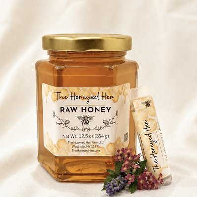 12.5oz Honey & Lip Balm (any flavor) Bundle