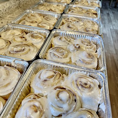 Brown Butter Sourdough Cinnamon Rolls 