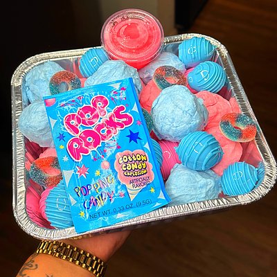 Medium Cotton Candy Grape Platter 