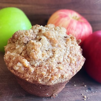 Apple Cider Streusel Muffin