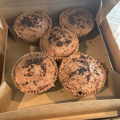 Half Or Full Dozen Chocolate Cupcakes 