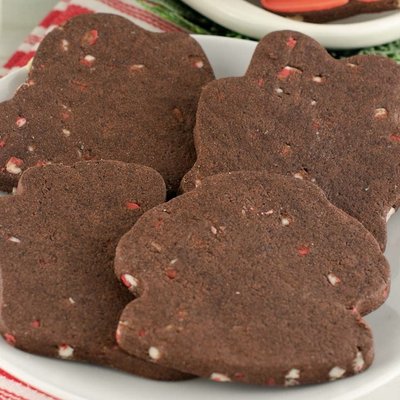 Peppermint Mocha Sugar Cookies