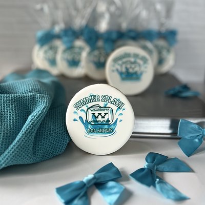 Corporate Logo Cookies