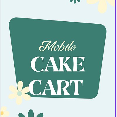 Mobile Cake Cart Option 1 