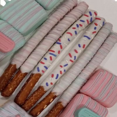 Chocolate Covered Pretzels Or Rods 1 Dozen