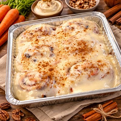 Carrot Cake Cinnamon Rolls  (6ct)