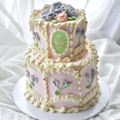 4”+ 6” tier cake