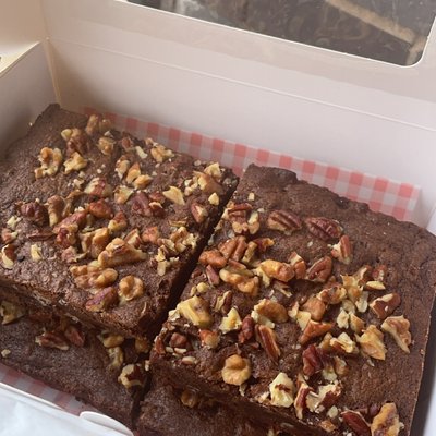 Walnut & Pecan Brownies
