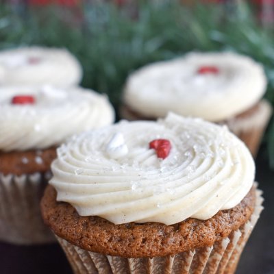Gingerbread Cupcakes