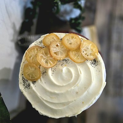 Lemon Poppy Seed Cake