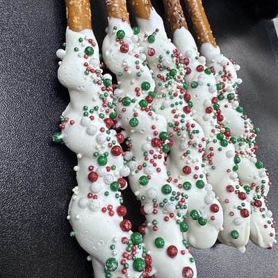Dipped Pretzels