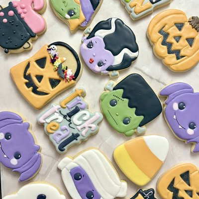 Assorted Halloween Cookies (1 Doz)