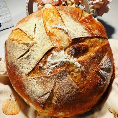 Plain Sourdough Bread