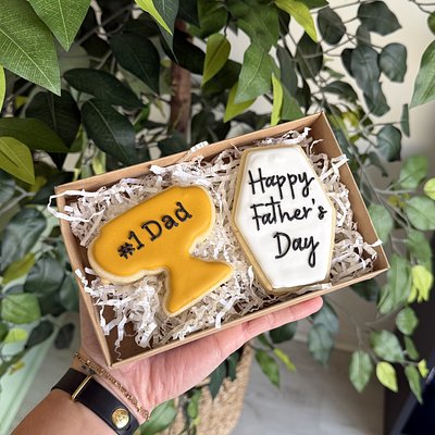 Father’s Day Sugar Cookie 2 Pack 🏆