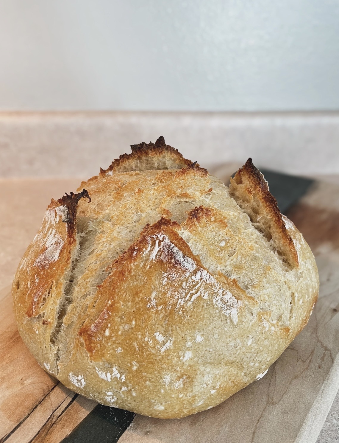 Traditional Sourdough Bread Boule 