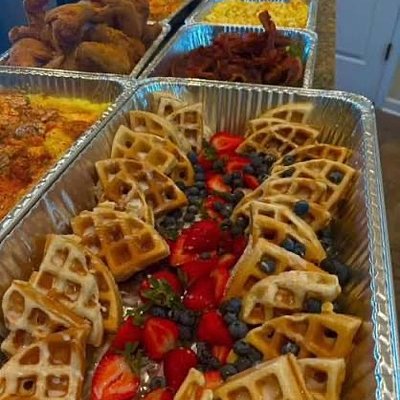 7 Full Pan Brunch Spread!