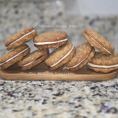Gourmet Oatmeal Cream Pie Dozen