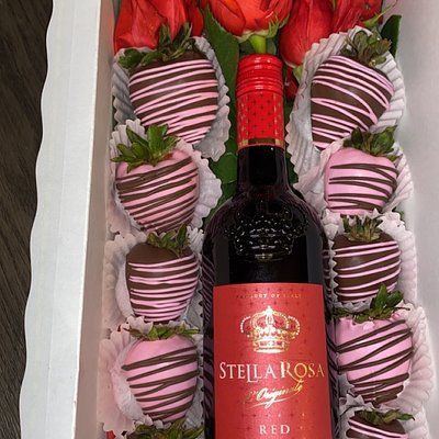 Wine 🍷 Rose 🌹  box 