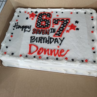 1/4 Sheet Cake
