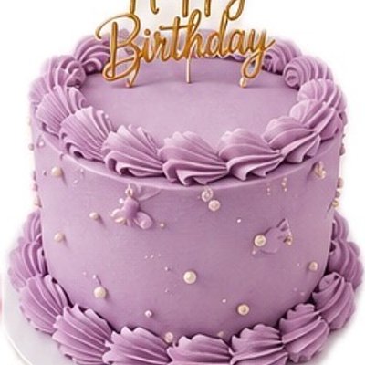 MINI 4" 2 LAYER ROUND CAKE
