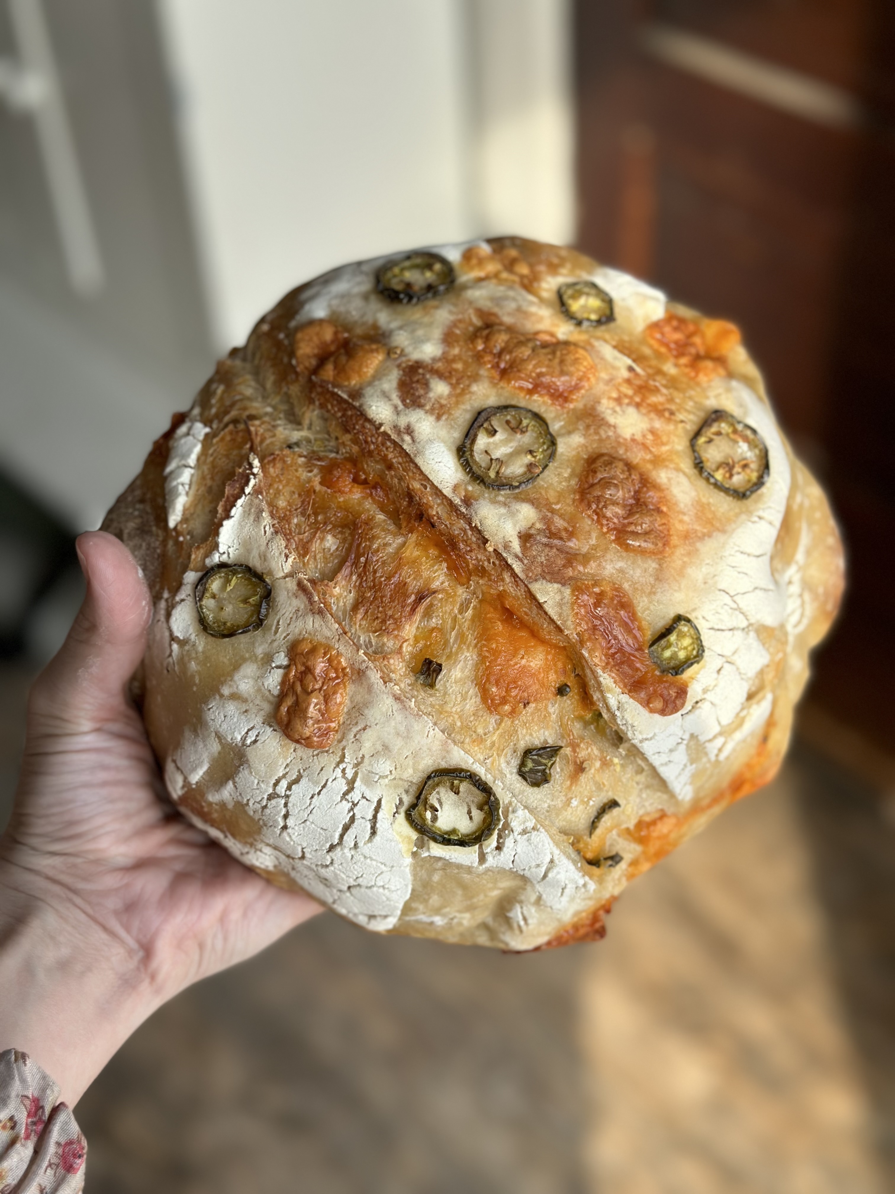Jalapeño Cheddar Boule